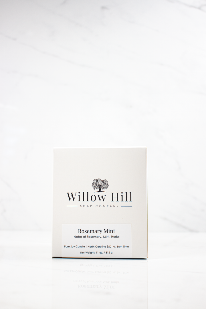 Rosemary &amp; Mint Soy Candle