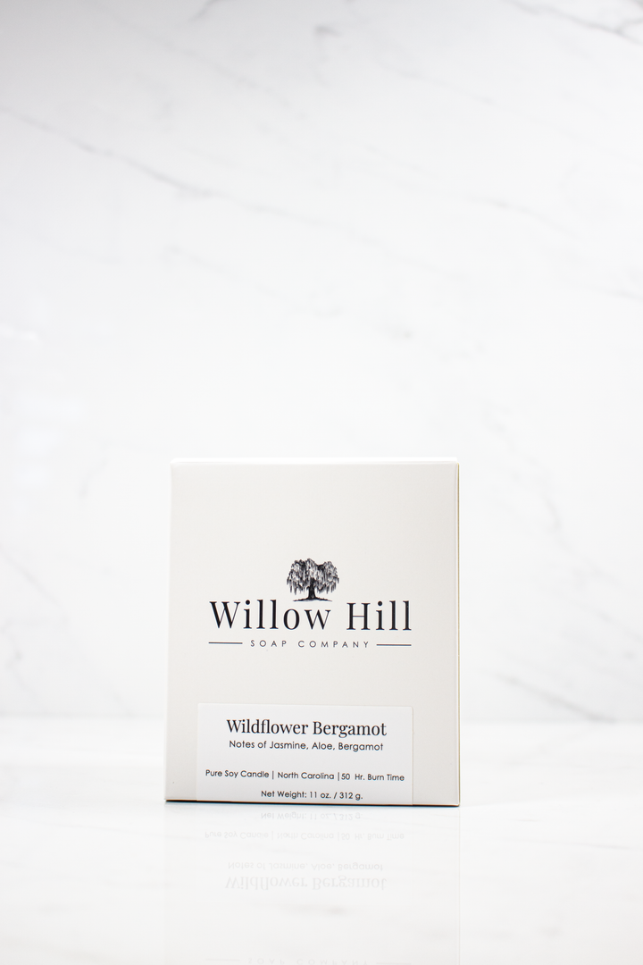 Wildflower &amp; Bergamot Soy Candle