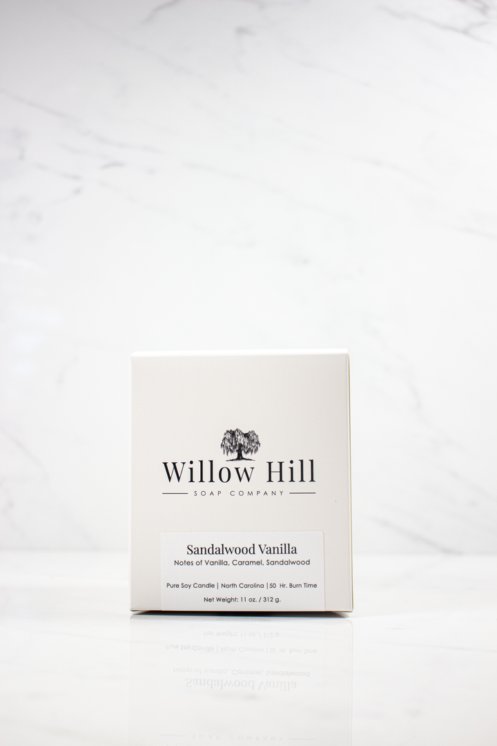 Sandalwood &amp; Vanilla Soy Candle