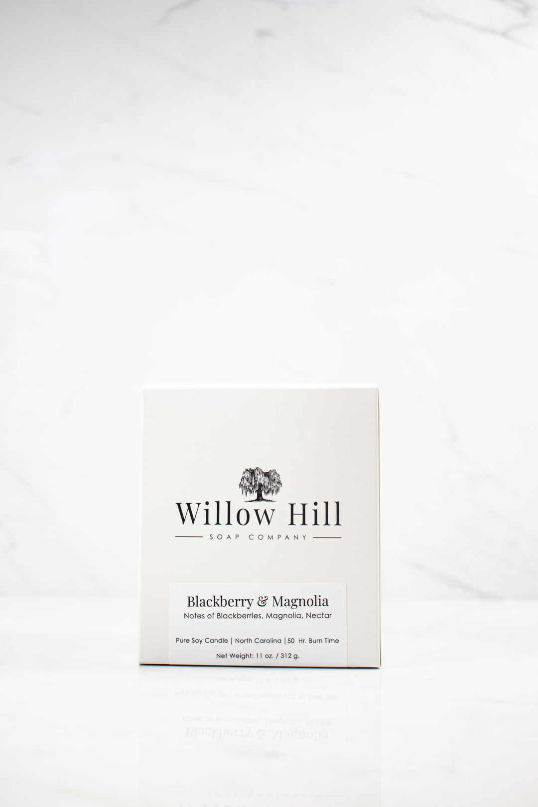 Blackberry &amp; Magnolia Soy Candle