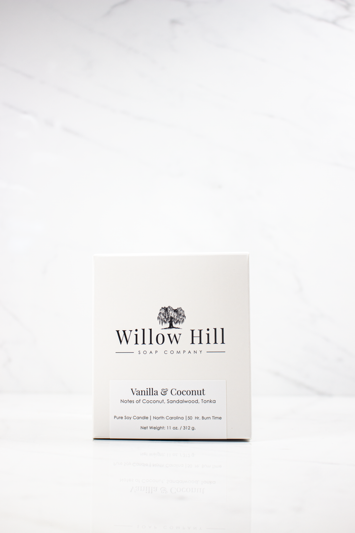 Vanilla &amp; Coconut Soy Candle