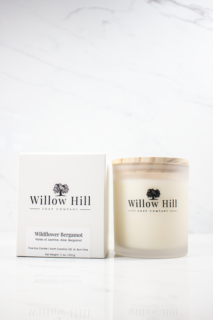 Wildflower &amp; Bergamot Soy Candle