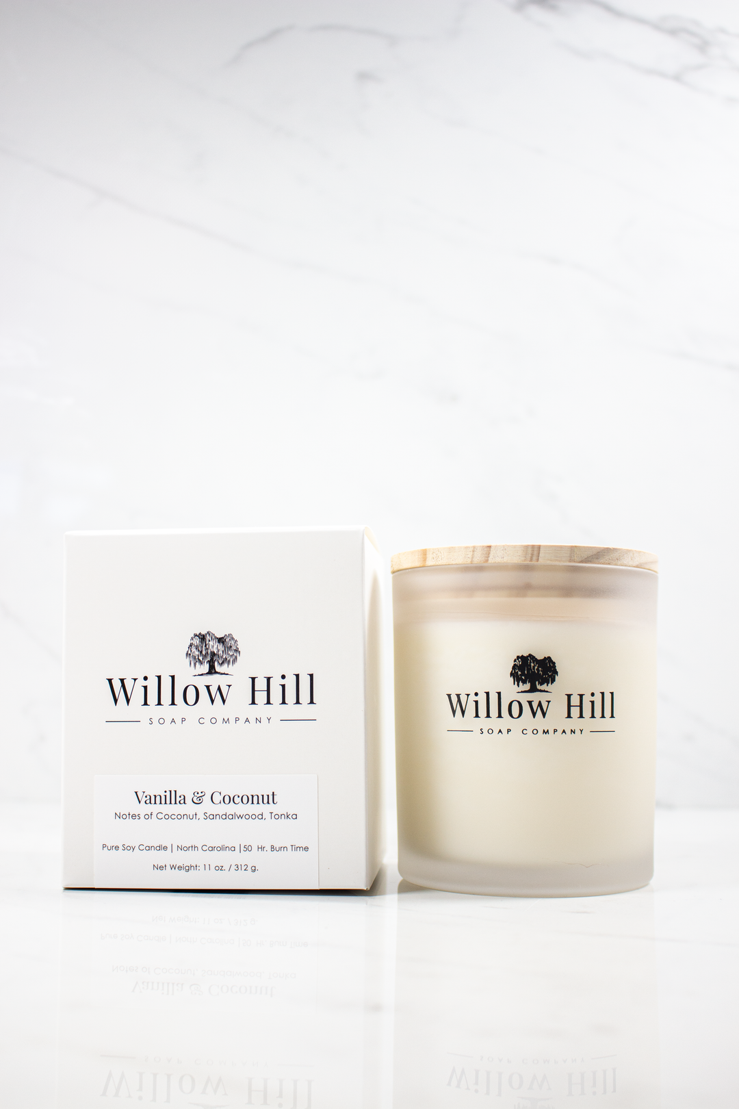 Vanilla &amp; Coconut Soy Candle