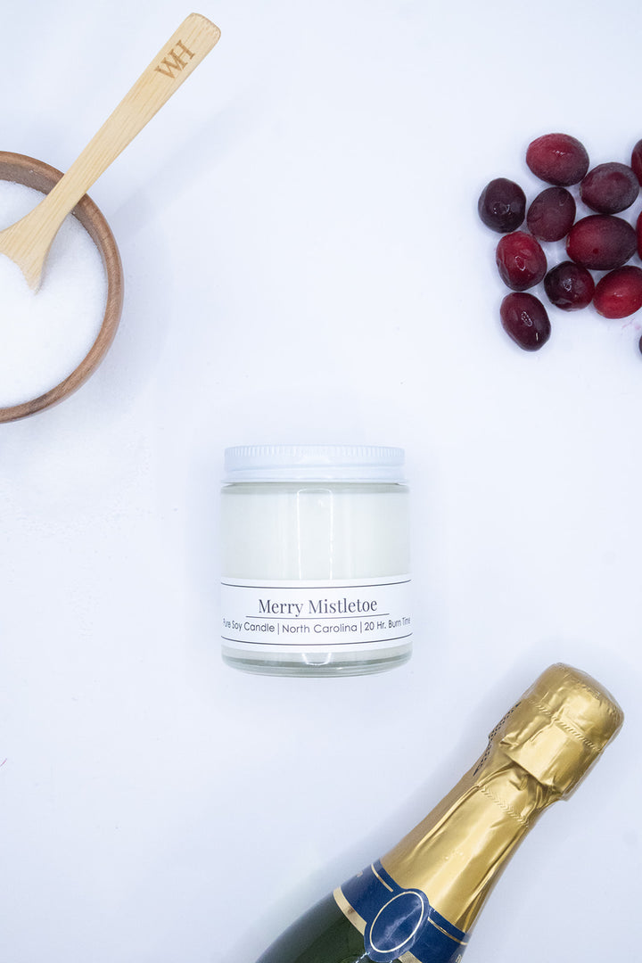 Merry Mistletoe 4 oz Soy Candle