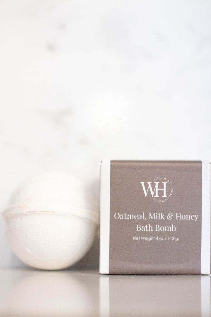Oatmeal, Milk, &amp; Honey Bath Bomb