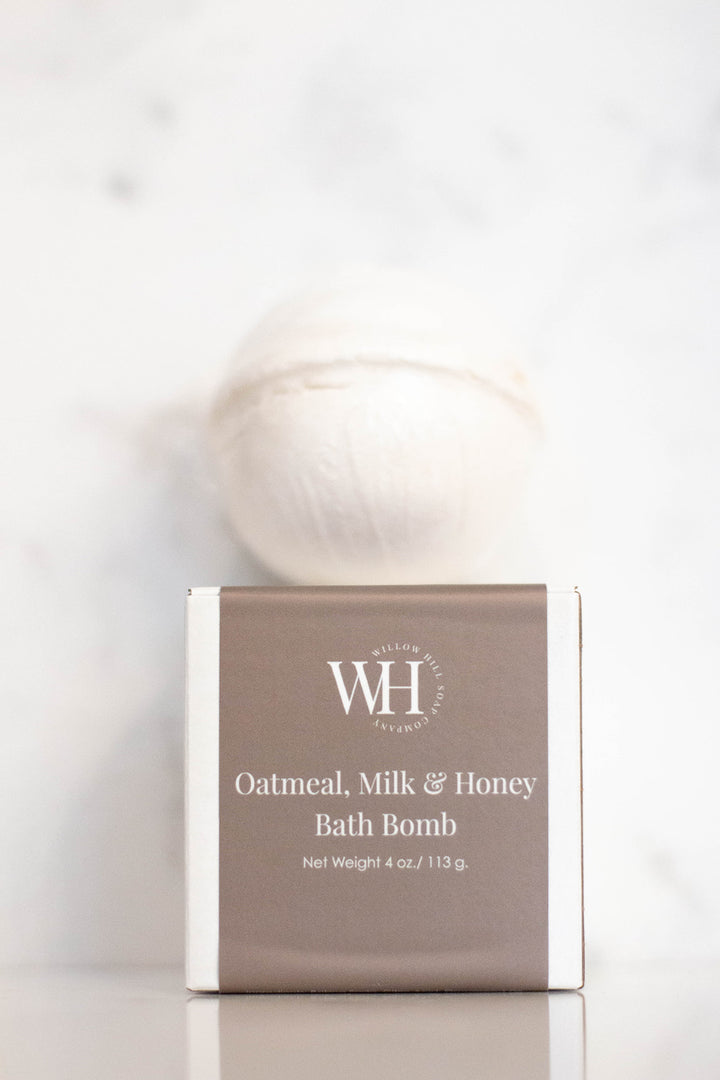 Oatmeal, Milk, &amp; Honey Bath Bomb