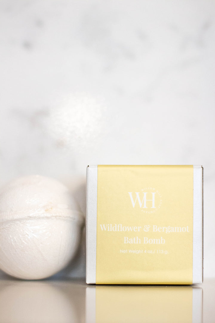 Wildflower &amp; Bergamot Bath Bomb