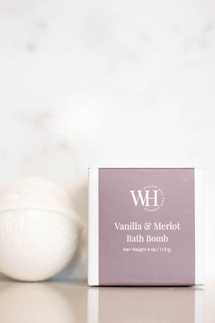 Vanilla &amp; Merlot Bath Bomb