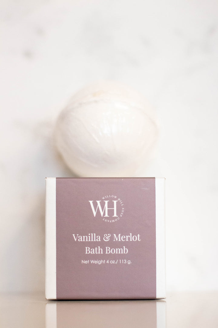 Vanilla &amp; Merlot Bath Bomb