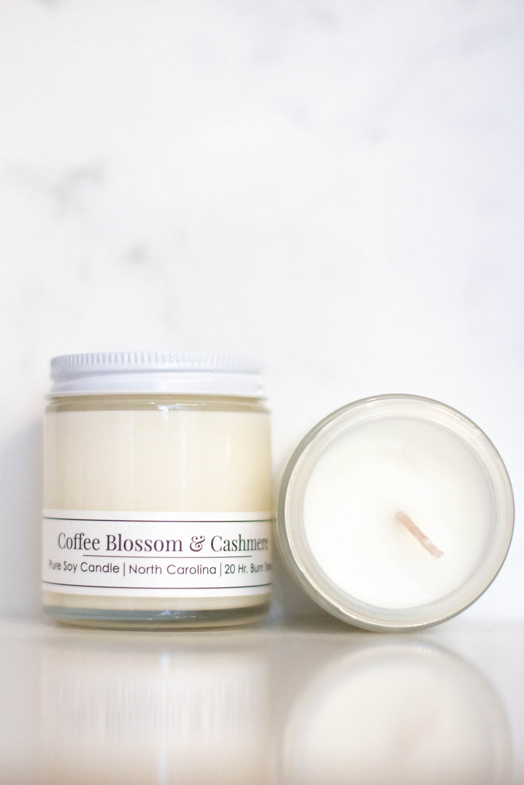 Coffee Blossom &amp; Cashmere 4 oz Soy Candle