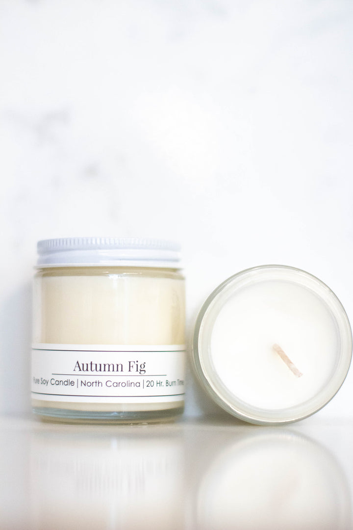 Autumn Fig 4 oz Soy Candle