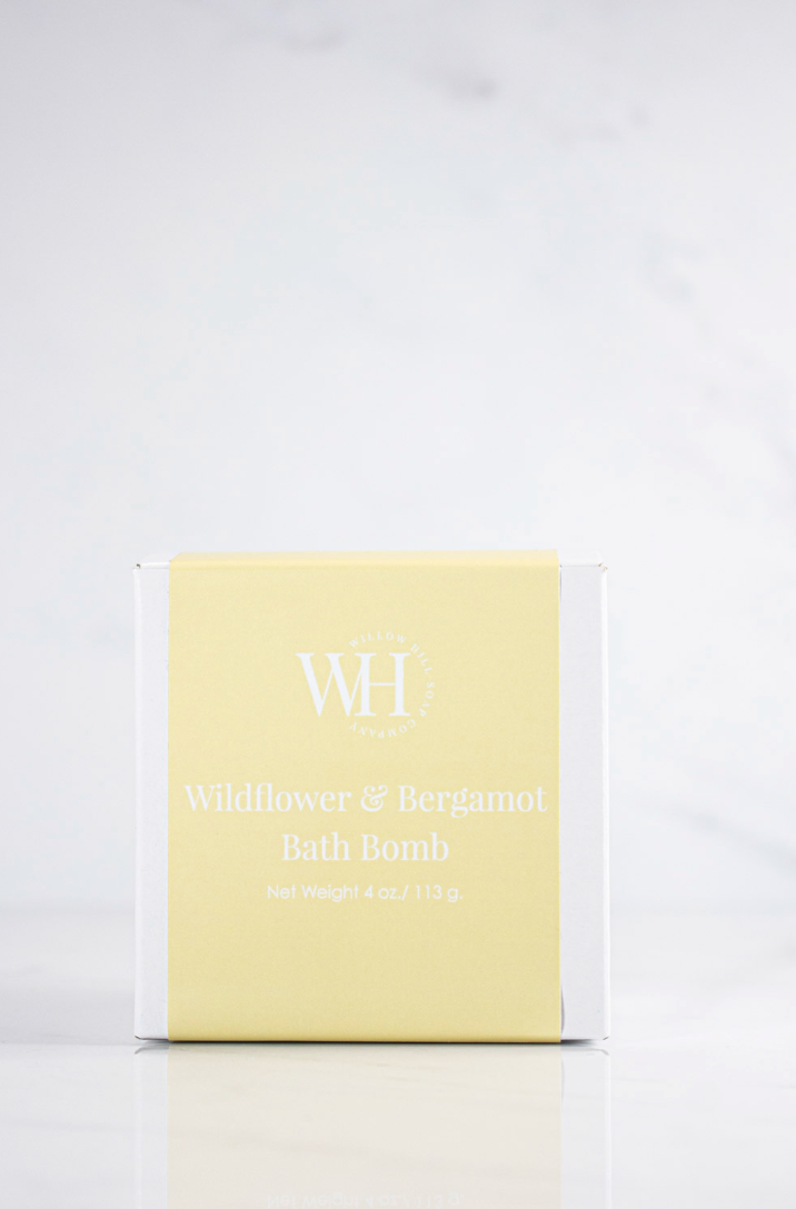 Wildflower &amp; Bergamot Bath Bomb
