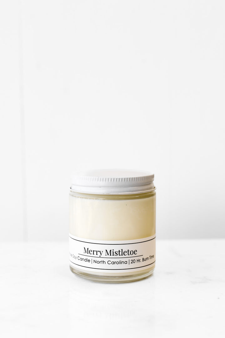 Merry Mistletoe 4 oz Soy Candle