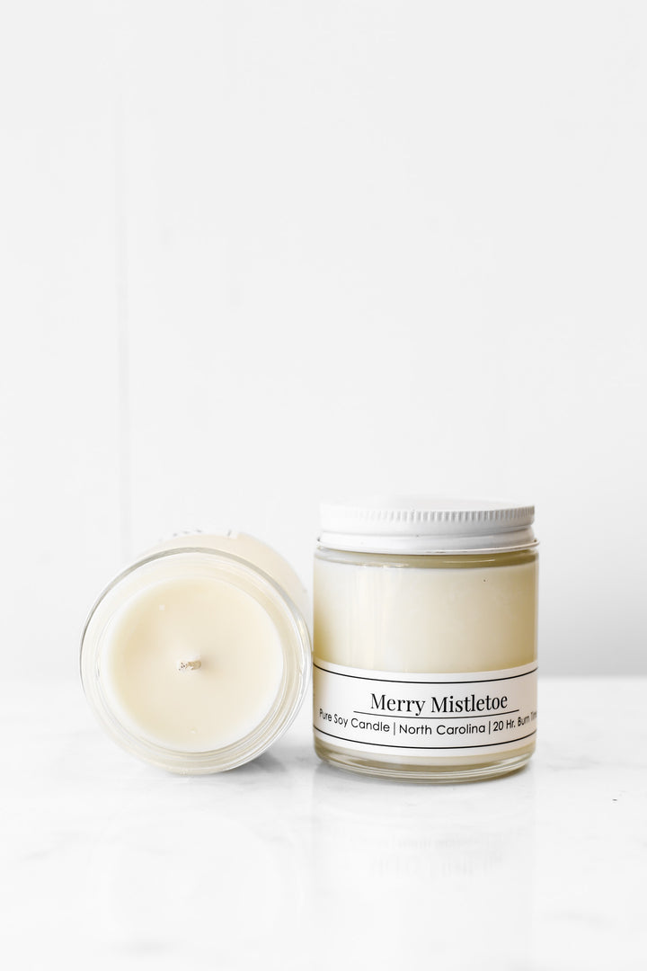 Merry Mistletoe 4 oz Soy Candle