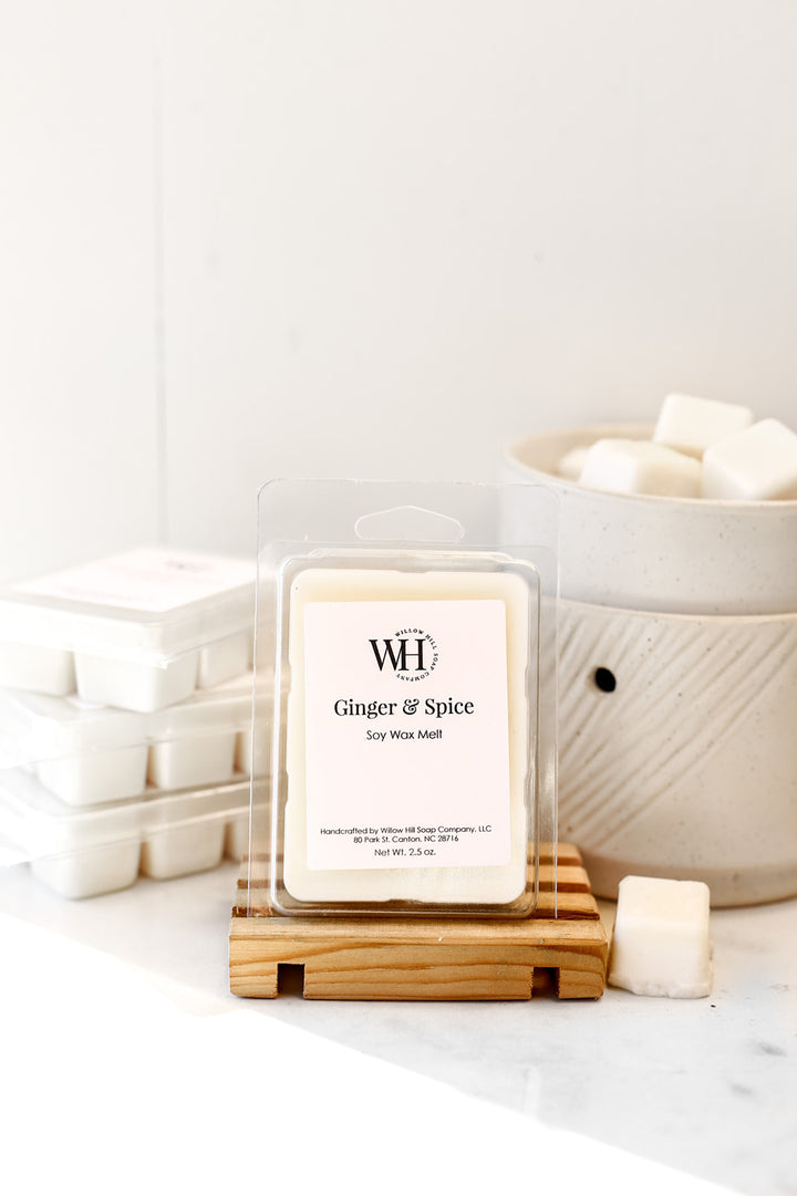 Willow Hill Soap Company Ginger and Spice soy wax melt