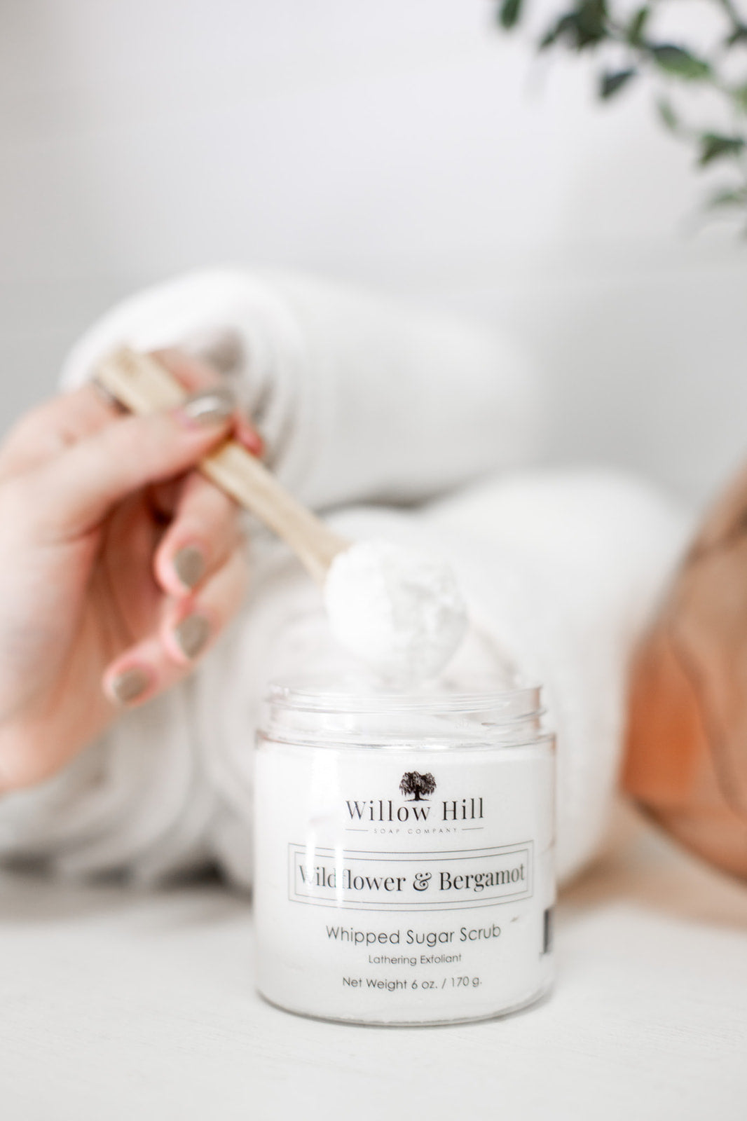 Wildflower &amp; Bergamot 10 oz Whipped Sugar Scrub
