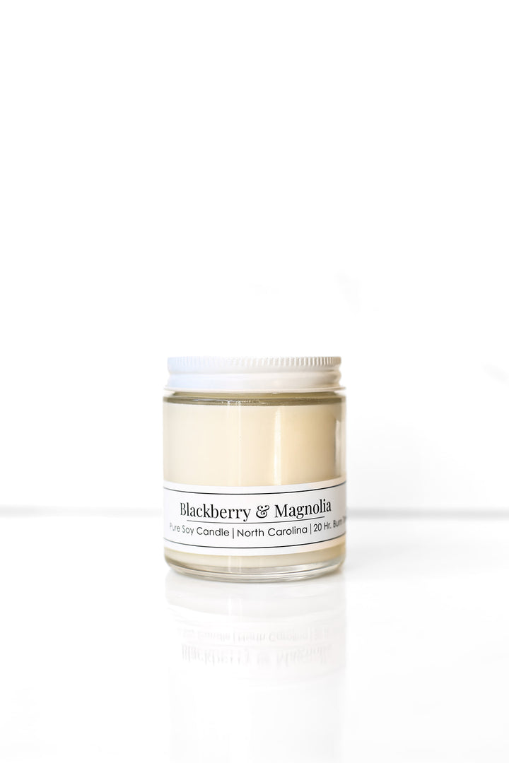 Blackberry &amp; Magnolia 4 oz Soy Candle