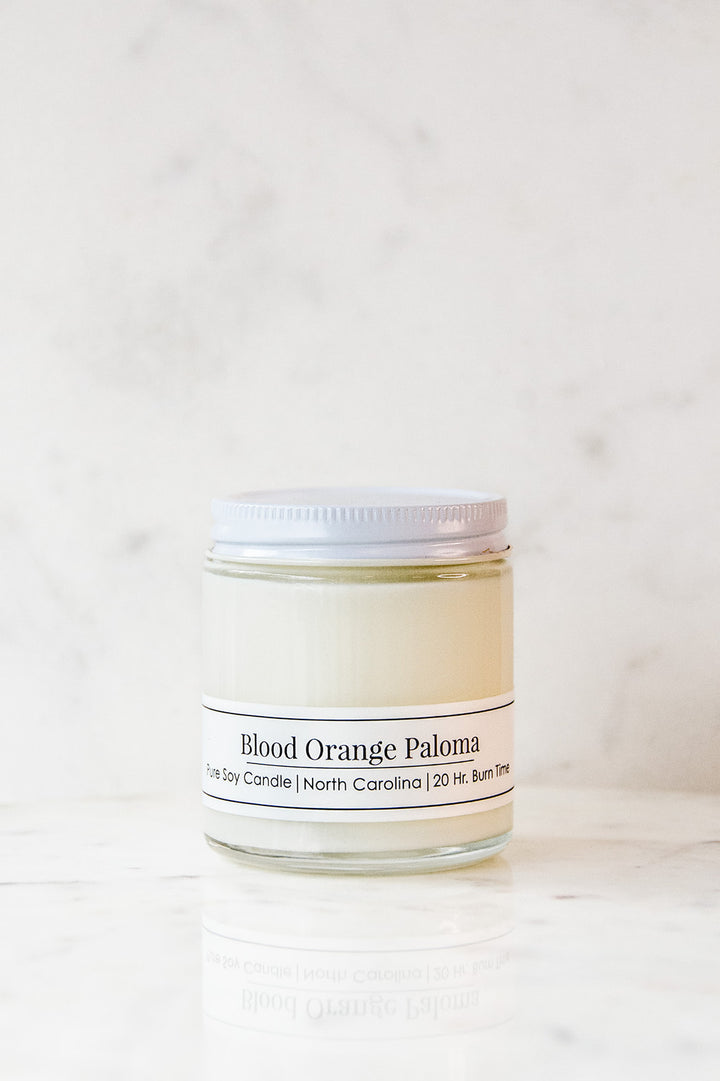 Blood Orange Paloma 4 oz Soy Candle