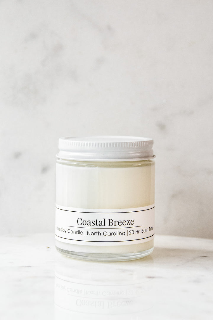 Coastal Breeze 4 oz Soy Candle