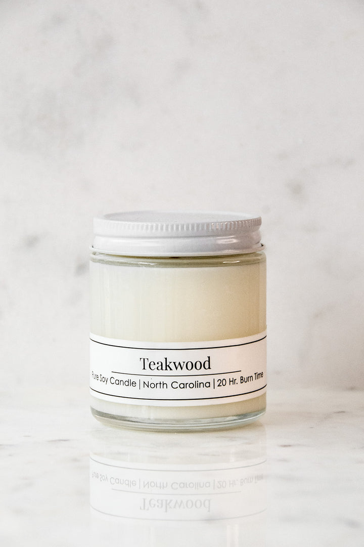 Teakwood 4 oz Soy Candle