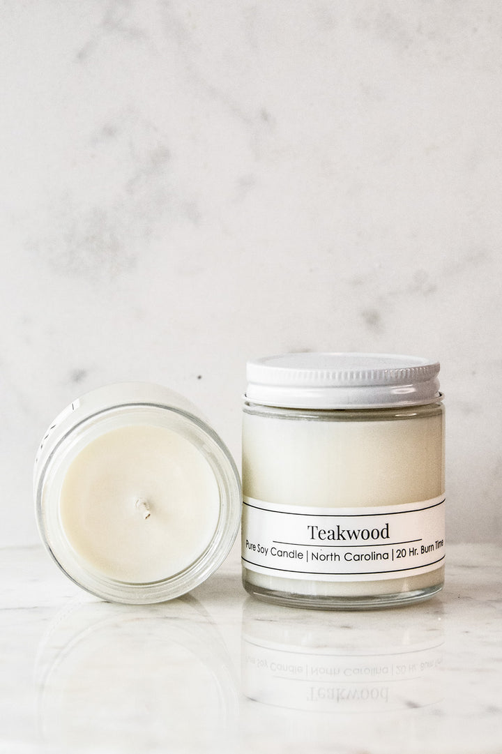 Teakwood 4 oz Soy Candle
