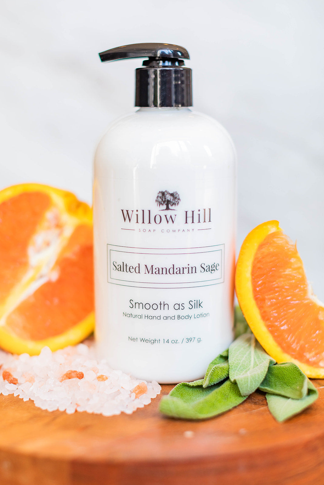 Salted Mandarin Sage Smooth as Silk Lotion