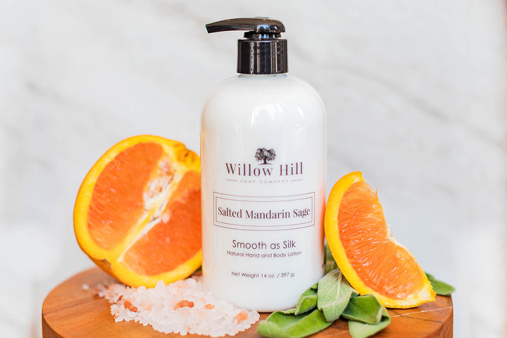 Salted Mandarin Sage Smooth as Silk Lotion