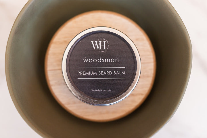 Willow Hill Soap Company Woodsman premium beard balm