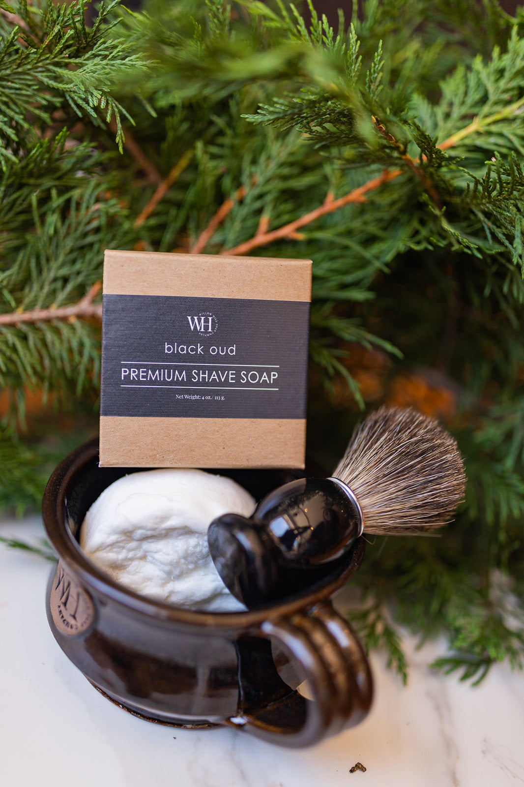 Black Oud Premium Shave Soap