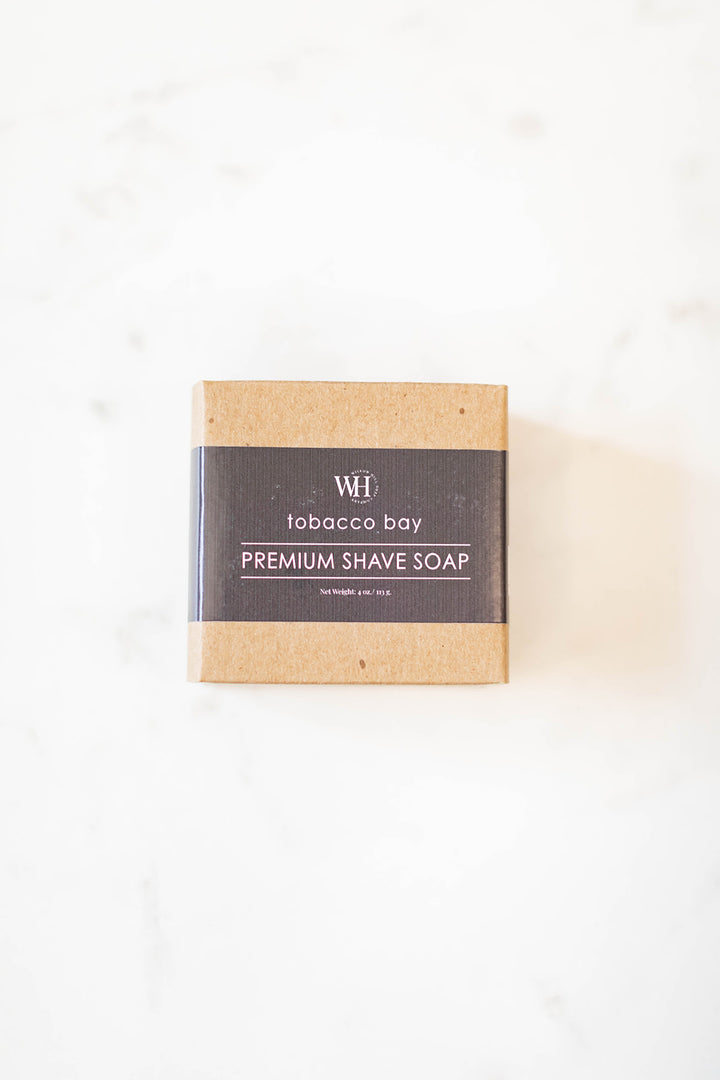 Willow Hill Soap Company Tobacco Bay premium shave soap