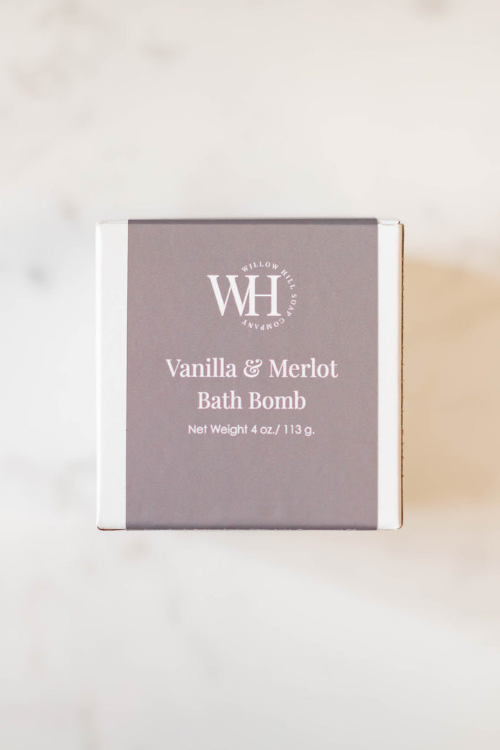 Vanilla &amp; Merlot Bath Bomb