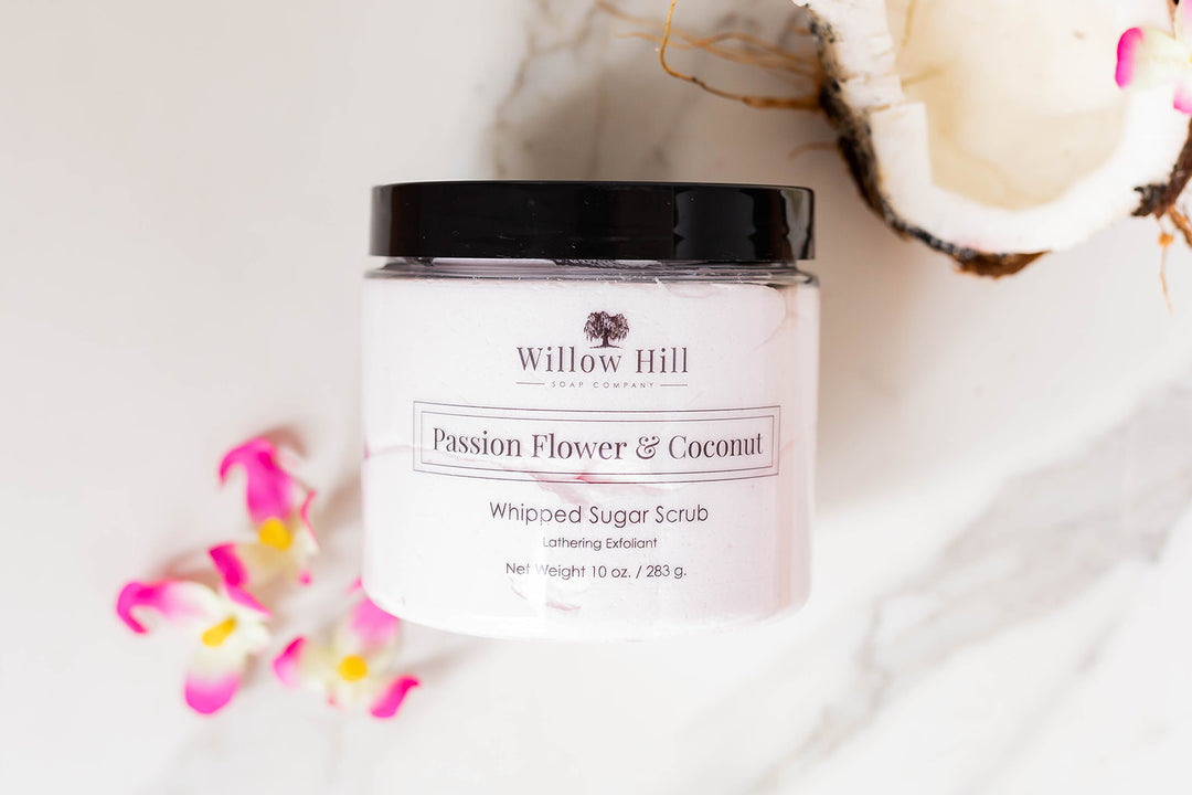 Passion Flower &amp; Coconut 10 oz Whipped Sugar Scrub