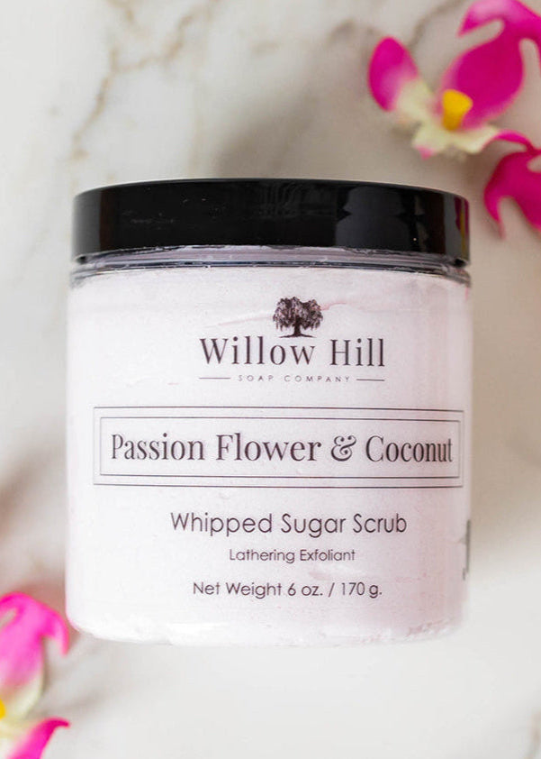 Passion Flower &amp; Coconut 10 oz Whipped Sugar Scrub