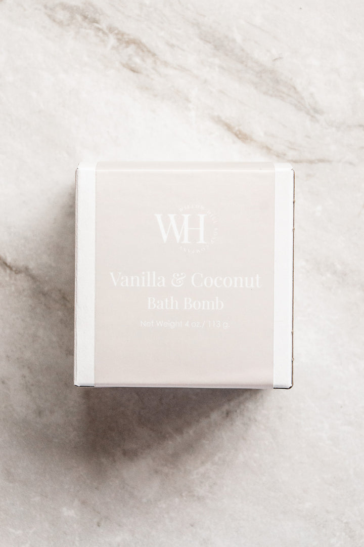 Vanilla &amp; Coconut Bath Bomb